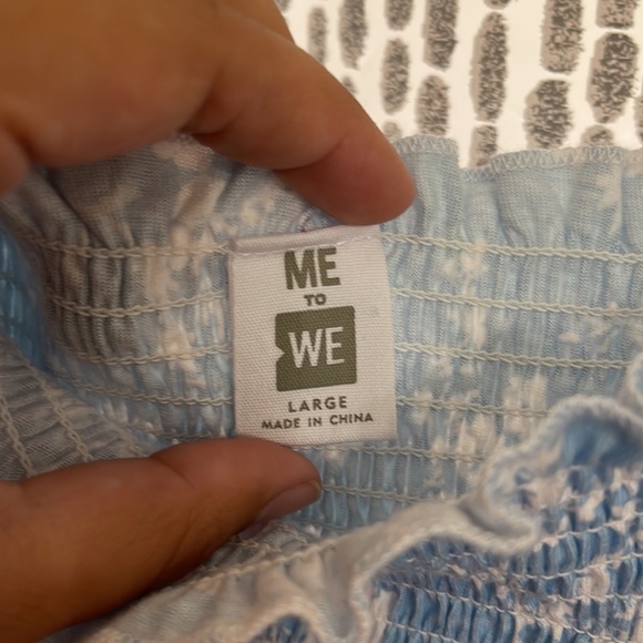 Blue Ruched Top - Picture 4 of 4